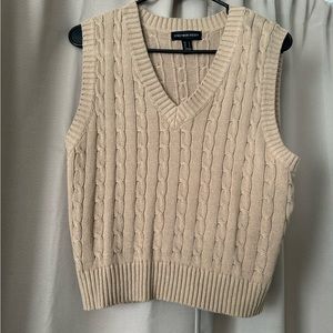 Steetwear Society Tan Sweater Vest